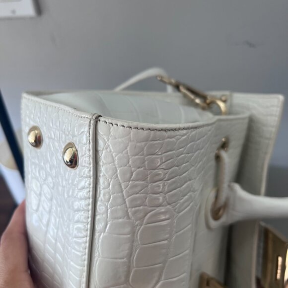 Jimmy Choo Embossed Leather Rosalie Handle with Dust Bag - Picture 13 of 14